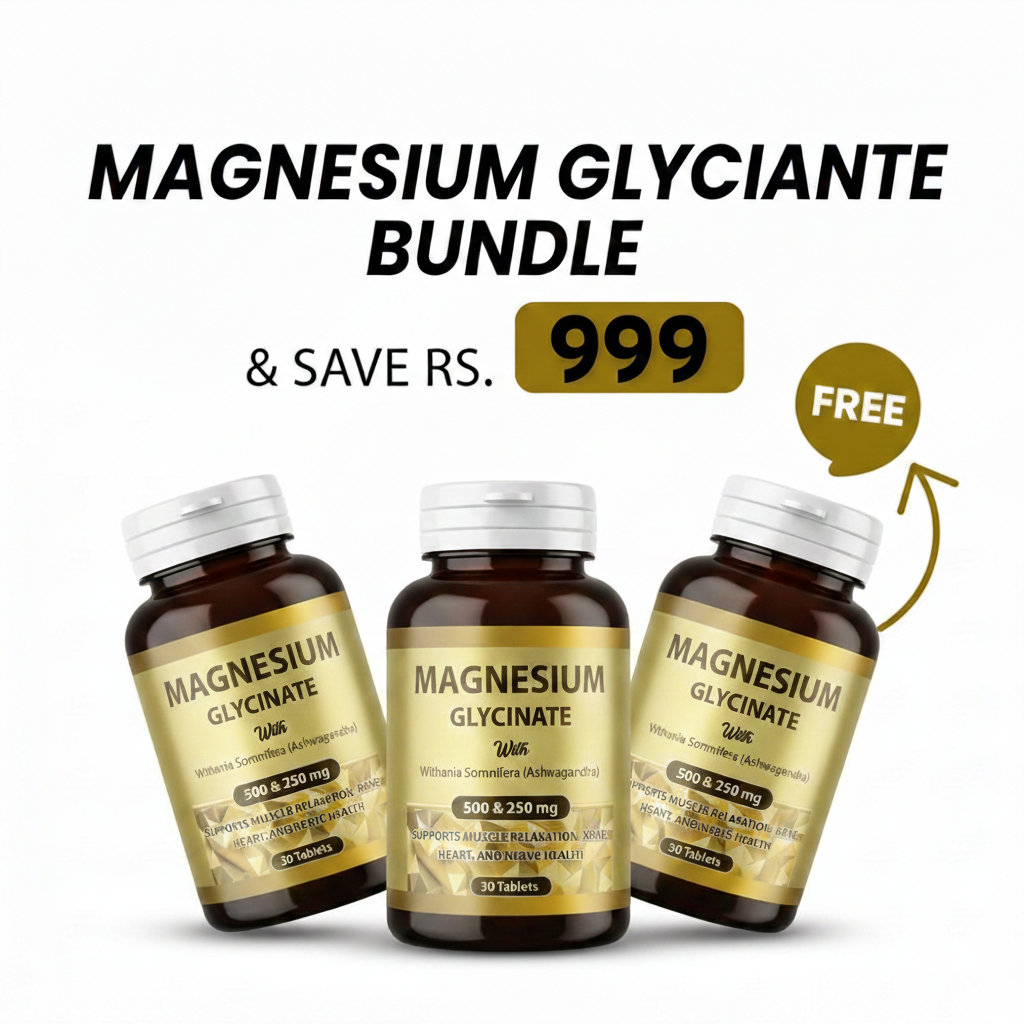 GLYMIG Magnesium Glycinate + Ashwagandha