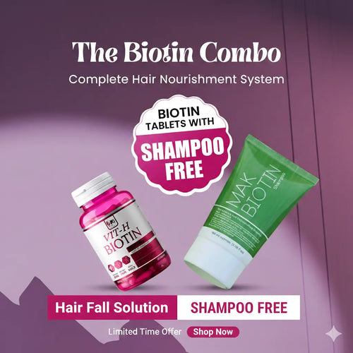 Biotin Hair Strengthening Duo (Get Free Shampoo) HBF PHARMA