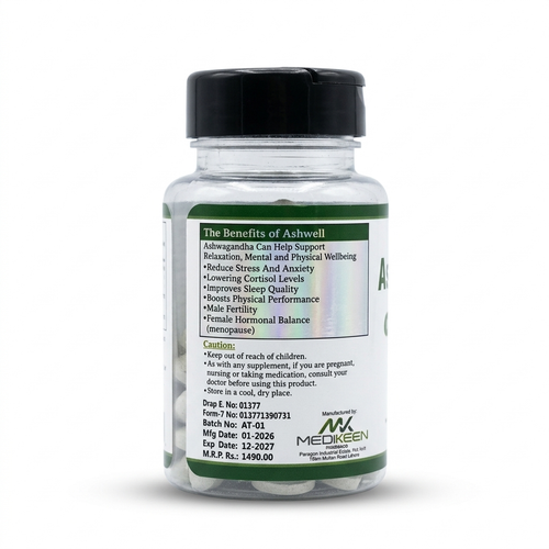 ASHVIL Ashwagandha + Black paper HBF PHARMA